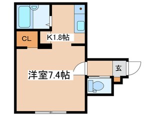 マンサーナ美園の物件間取画像